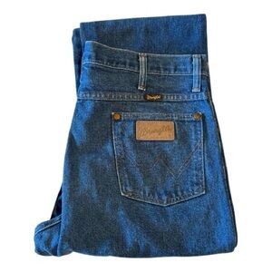 WRANGLER Men's Blue Jeans, 35x34